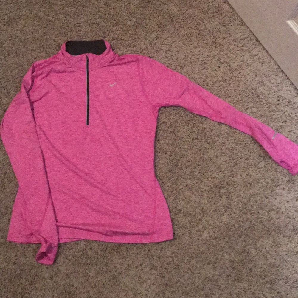 Nike Women’s Running Pink Quarterzip